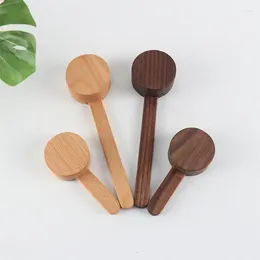 Coffee Scoops Wooden Measuring Spoon Easy To Use Multifunction Kitchen Home Baking Innovation Bake Grace