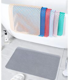 Bath Mats Bathroom Anti Slip Mat PVC Floor Kitchen Splicing Waterproof