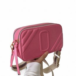 fiable Small Square Bag 2023 Summer Trendy Girl One Shoulder Camera Bag Simplified Korean Textured Crossbody Bag c3YR#