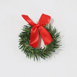 Decorative Flowers Christmas Small Wreath Table Centrepieces Decorations Ornament Sweetheart Rings For Pillars Xmas Wreaths Door