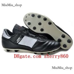 Shoes Soccer Mens Copa Mundial Leather FG Discount Cleats World Cup Football Boots Size 39-45 Black White Orange Botines Futbol 2023 530