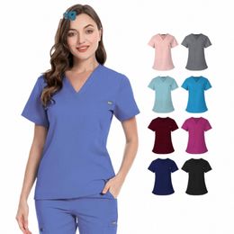 new Operating Room Medical Uniform Scrubs Hospital Working Scrubs Set Medical Supplies Nurse Dental Surgery Suit Workwear T2Xj#