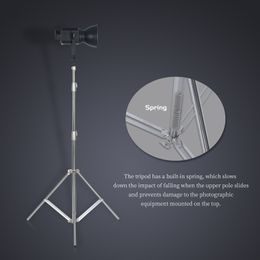 SH 290cm Aluminum Alloy Light Stand for Camera Ring Light Live Youtube Cellphone Video and Apply to Photography Softbox Fixed