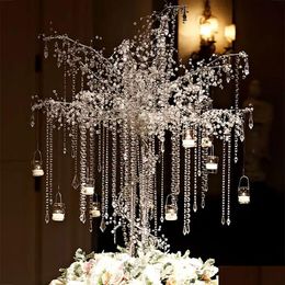 Party Decoration Artificial Tree Centrepieces For S Table Crystal Centre Pieces 77 Drop Delivery Home Garden Festive Supplies Event Dhq9B