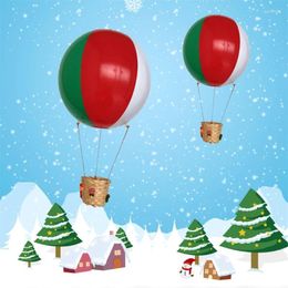 Party Decoration Air Balloon Chinese Lanterns Paper Lantern Christmas Wedding With Bamboo Basket Outdoor Birthday