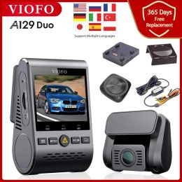 VIOFO Dual Channel 5GHz Wi-Fi Remote Control Full HD 1080p Vehicle Car DVR Bakre Dash Camera DashCam IMX291 Starvis Sensor A129