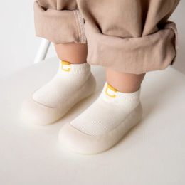 Scarpe graziose nere baby walker baby boy pantofole per bambini scarpe casual per bambini sneakers anti-slip baby sneakers