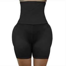 Butt Enhancer for Woman Thigh Slimmer Body Shaper Butt-Lifters Bodysuit Booty in Black and Beige Briefs Fake Ass Buttock Shorts