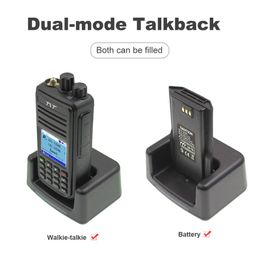 TYT MD-UV380 DMR Digital Walkie Talkie VHF UHF GPS VFO APRS 5W Professional Amateur Two-Way Radio Dual Mode TDMA DMR