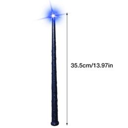Light Up Wizard Wand Flashing Magical Wand For Kids Toy Illuminating Wand With Sound Party Performance Costume Accessories For