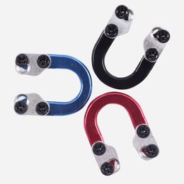 Archery U Rope D Ring U Shaped Ring Archery Metal D Ring with Wrench Bow Release Buckle Compound Bow Release Hunting Accessories