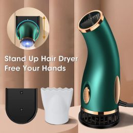 Dryer Hair Dryer Wallmounted Desktop Blow Dryer for Women 220V EU 1500W Negative Ionic Hot Cold Wind For Hair Salon Household Use