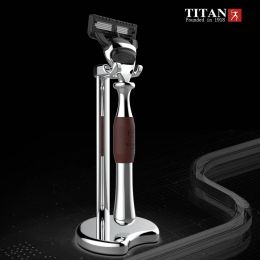 Razor Titan 5 blades razor Smooth Shaving Safety Facial Hair Comfortable Hair Remove Machine Razor manual shaving