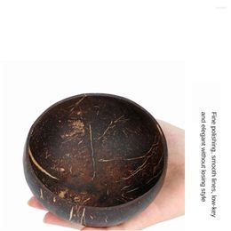 Bowls Coconut Bowl Fashionable Ingenuity Good Things At Home Shell Making Material Is Hard Wooden Handmade Smooth