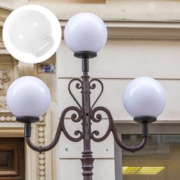 Decorative Figurines Lamp Post Ball Lampshade Outdoor Lights Ceiling Fan Covers Acrylic Globe Fixture