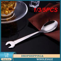 Forks 1/3/5PCS Long Inner Fruit Dessert Dinnerware Creative Cooking Accessories Tea Spoon Stainless Steel Picnic Camping