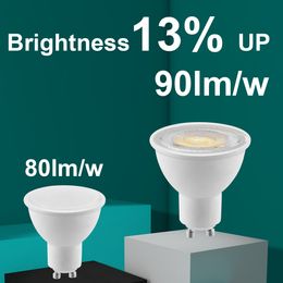 1-10PCS Led Spotlight GU10 GU5.3 MR16 3W 5W 6W 7W 8W 38 Degree Lighting Bulb 220V Indoor Lighting 3000K 4000K 6000K Bombillas