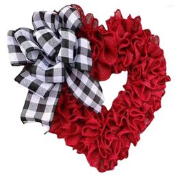 Decorative Flowers Decorate Miss Wedding Decorations Valentines Day Ornaments Cloth Valentine's Wreath