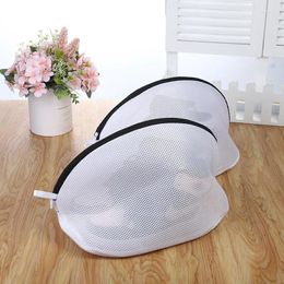 Storage Bags 1 Pcs Wash Bag Padded Net Laundry Shoes Protector Polyester Washing Machine Travel Drying Shoe