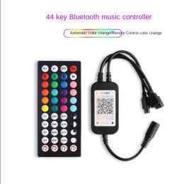 Infrared Music LED Controller 44 keys IR Remote Controller Sound Sensor Control 2-Ways For 5050 3528 5630 RGB LED Strip light