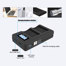 PALO 1200mAh NP-W126 NP W126 NPW126 Batteries+LCD Dual Charger for Fujifilm Fuji X-Pro1 XPro1 X-T1 XT20 XS10 XT100 XT200 XA5