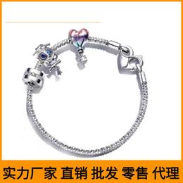 Fantawild S925 Selling Sterling Sier Dream Chasing Journey Bracelet Set Diy Story Chain Niche and Versatile