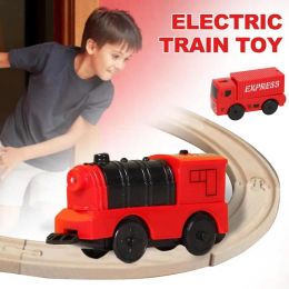 Kids Electric Trains Magnetic Train Truck Toys Kids Battery Electric Train Toy Educational Toys Track Car Train Toy For Children