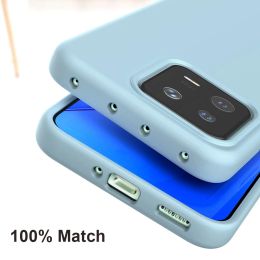 For Xiaomi 14 Xiaomi 13 Pro Ultra Official Silicone Case Baby skin Touch TPU Soft Back Cover Shockproof 360 Protect Shell Funda