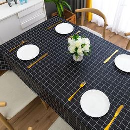 Table Cloth High Grade Tablecloth Waterproof Oil Resistant Scald And Wash Free PVC 2024 Latest Dining Tabl 3434