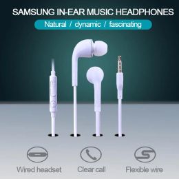 3.5mm Wired Headphones Stereo Sport Earphone Portable In Ear Sport Earbuds With Microphone Wired Headset For Huawei Samsung