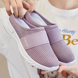 Casual Shoes Comfortable Light Breathable Half Slipper For Women Luxury Designer Women's Sneakers Ladies Wholesale