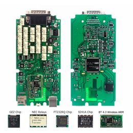 A+++ Single Board Multidiag Pro + TCS Pro Bluetooth OBD2 Scanner V4.3 FW 3201 Code Reader Car Truck Diagnostic Tool Until 2023