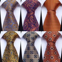 Bow Ties 8cm Fashion Suit Shirt Neckties Vintage British Versatile Polyester Tie Men Accessories Self-Tied