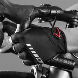 ROCKBROS PRO Cycling Gloves Half Finger Breathable MTB Mountain Bike Motorcycle Gloves Gel Pad Shockproof Bicycle Sport Gloves