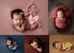 150*170cm Newborn Photography Props Silk Wraps Baby Blanket Backdrop Fabrics Photography Studio Accessories Clothing Fotografia