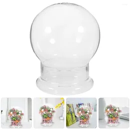 Vases Landscape Ecological Bottle Moss Decorative DIY Plants Container Multi-purpose Glass Terrarium With Dome Vase