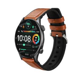 Silicone Leather Strap For Haylou Solar Plus RT3/GST Lite/GS/RT2 LS10/RS3 LS04/RS4 Plus SmartWatch Band Bracelet Accessories