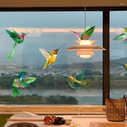 Window Stickers 2 Sets Anti-bird DIY Decal Delicate Cling Decor Non Adhesive Pvc Ornament