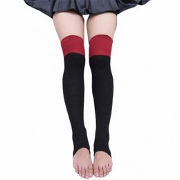 2020 Fi 3 Stripes Jk School Uniform Over Knee High Tight Socks Veet Lolita Stocking Football Socks Anime School Uniform r2nR#