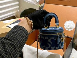 COA Trail, Größe 12, Mini-Boxtasche, modische und klassische Damen-Make-up-Tasche, Designer-Mini-Umhängetasche, Handtasche, Umhängetasche, hochwertige Handtasche aus Rindsleder