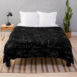 Blankets Quantum Physics Throw Blanket Softest Soft Tourist