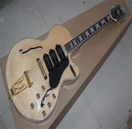 Flyoung L5 log Colour electric guitar three P90 pickups Maple neck sandwich can be Customised as required1931470