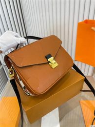 designer bag Luxurys bag Embossing flower Totes Shoulder Purse pochette Women Wallet Handbags Messenger Womens Crossbody Bag