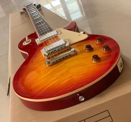 Classic electric guitar exquisite tomato tiger surface professional quality accessories good timbre good hand feel deliv7539616