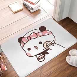 Bath Mats Bubu Is Making Up To Go Out Mat Bathroom For Shower Home Entrance Washable Absorbent Foot Anti Slip Toilet