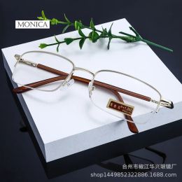 Real Glass Lens Reading Glasses Men Women Square Full Frame Presbyopic Glasses Anti-Scratch Diopter Eyewear reading glasses