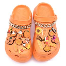 Shoe Parts & Accessories Halloween Holiday Clogs Sandals Decorative Charms Drop Delivery Shoes Dhyak