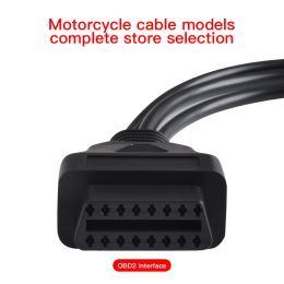 For Yamaha Motorcycle 3pin/4pin Honda 6pin OBD Diagnostic Canbus Connector Cable OBD2 3 in1 Plug Cable Adapter