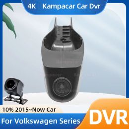 Kampacar VW15-F Dash Cam 4K 2160P Car Camera Recorder For Volkswagen VW Golf Sportsvan Mk7 Jetta Polo Mk6 Eos Passat B8 Car Dvr