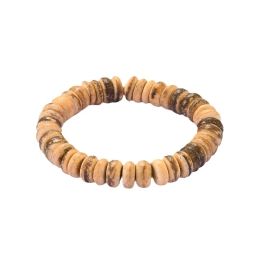 1 piece/pack of wooden coconut shell spacer flat round loose beads DIY Jewellery accessories beading